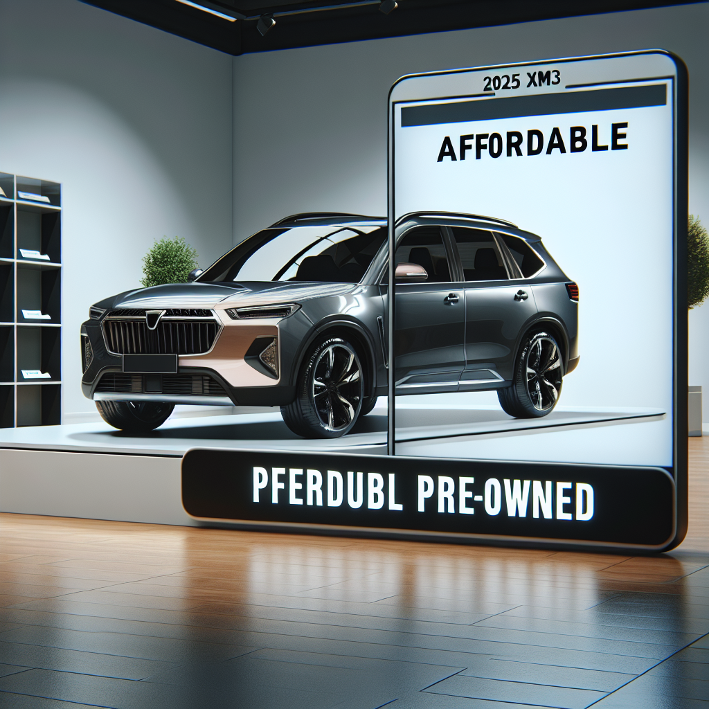 2025 XM3 중고시세, 스타일리시 SUV의 실매매가 2025 XM3 중고시세, 스타일리시 SUV의 실매매가