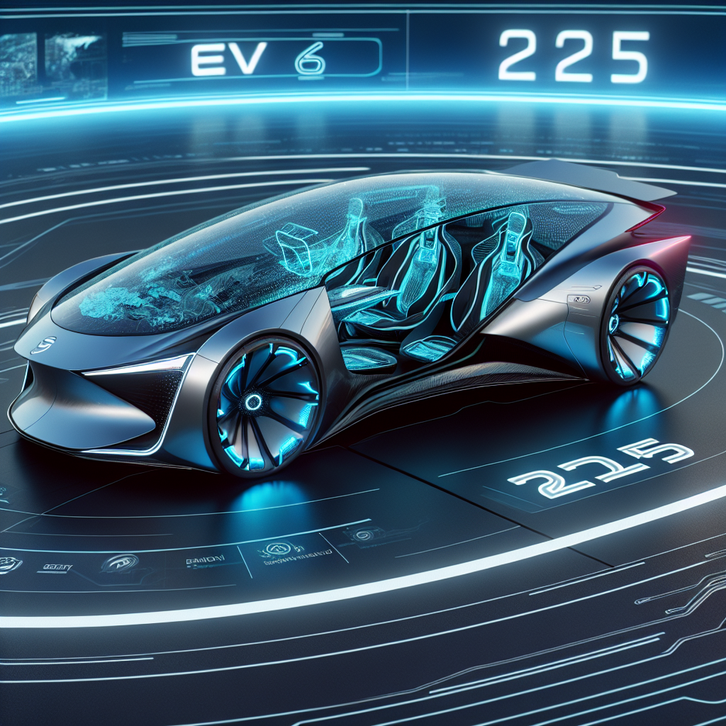 2025 EV6 포토, 미래지향적 디자인 이미지