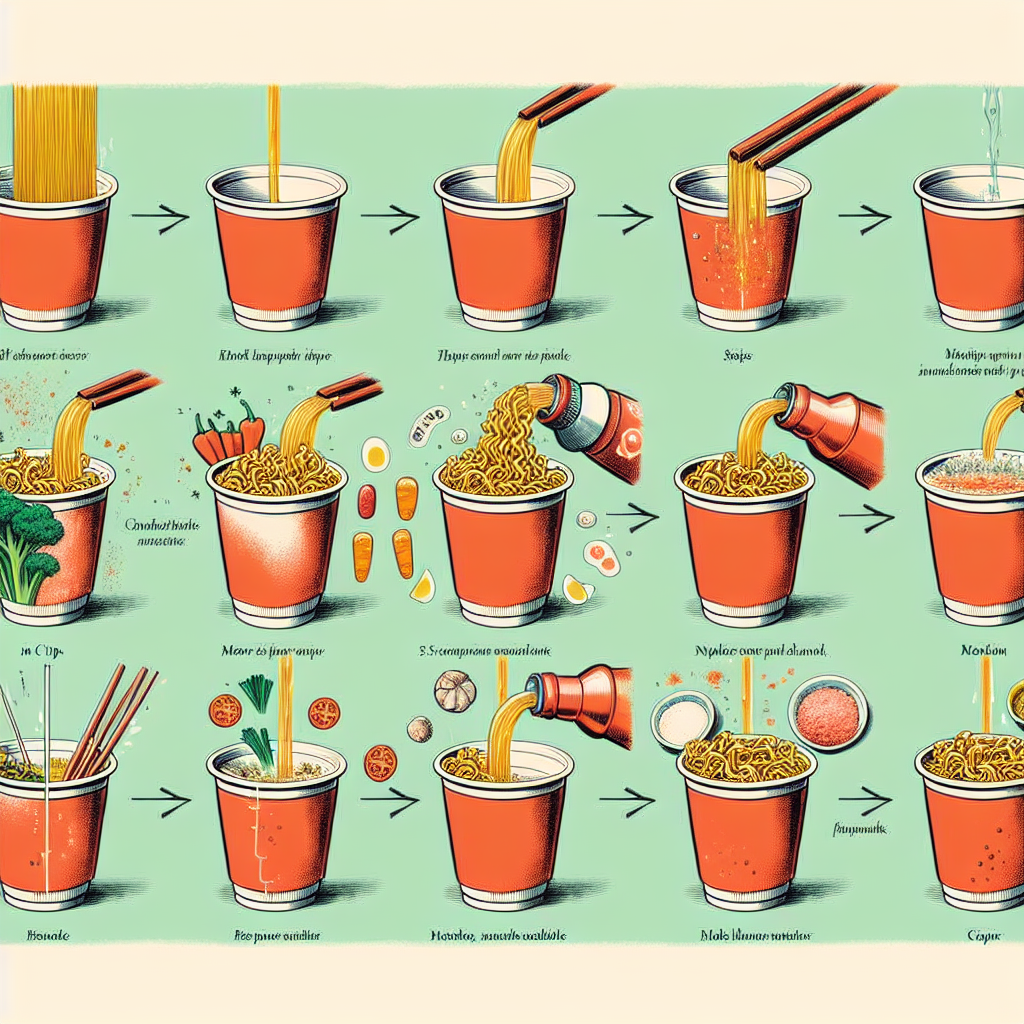 컵라면 더 맛있게 먹는 법, 물 붓는 순서의 차이