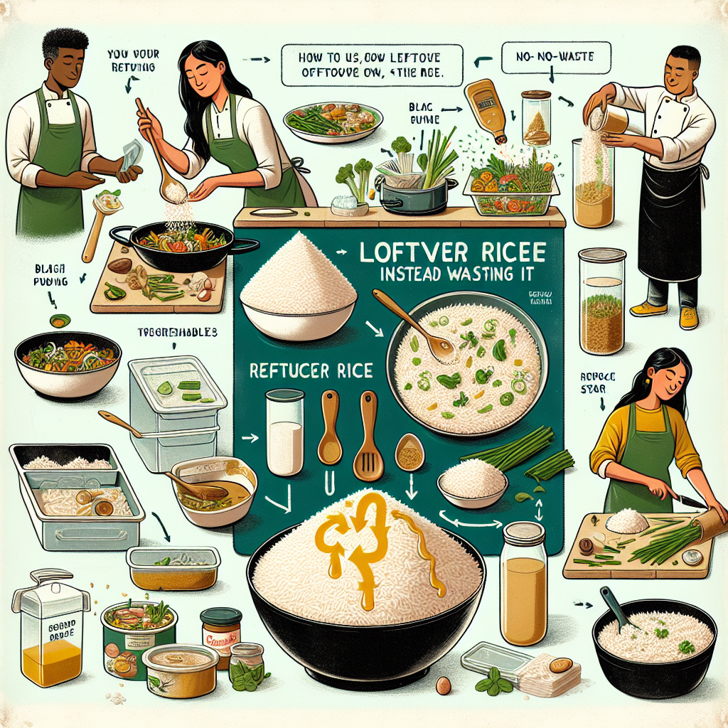 남은 밥 활용법, 버리지 않고 한 끼 더 만드는 방법