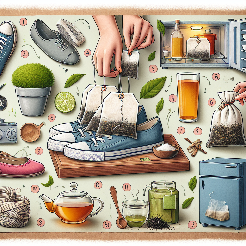 티백 재활용, 버리기 전에 써먹는 방법