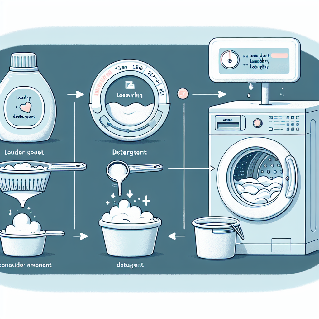 세제 양 조절, 적게 써도 깨끗해지는 이유