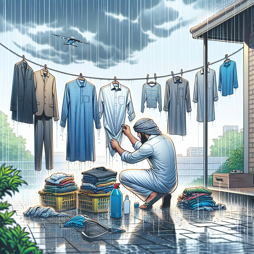 비 오는 날 옷 관리, 냄새 배지 않게 하는 습관