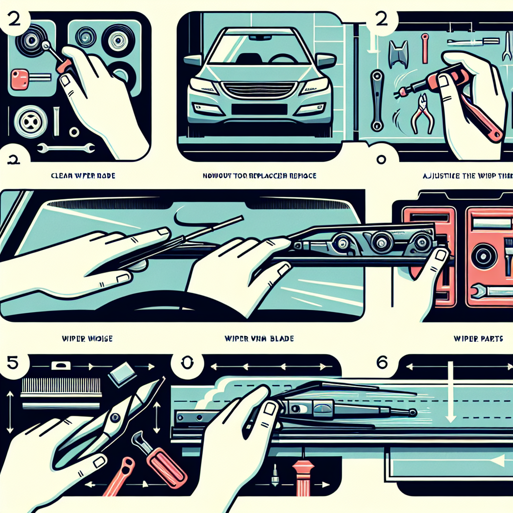 와이퍼 소음 줄이기, 교체 말고 먼저 할 것 와이퍼 소음 줄이기, 교체 말고 먼저 할 것