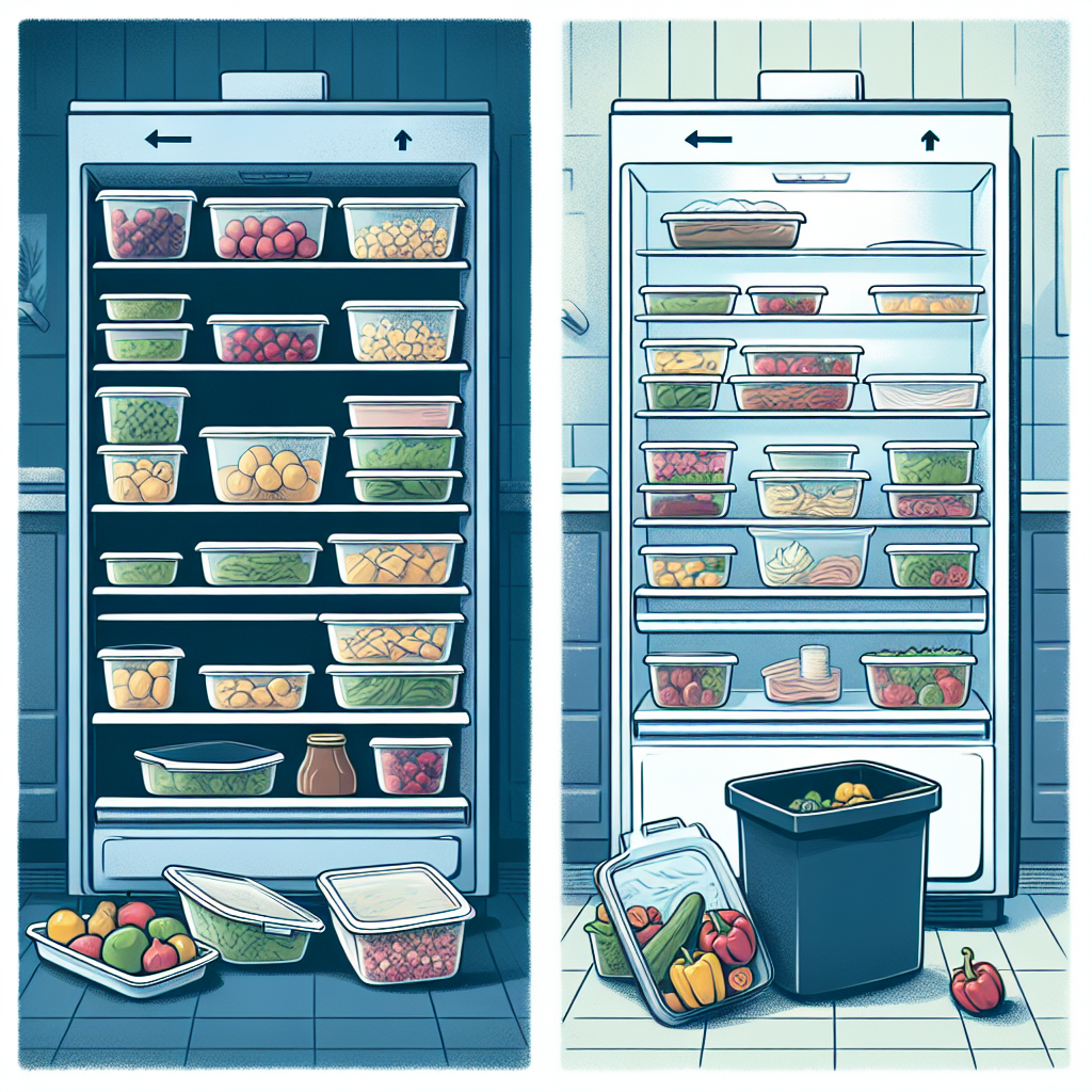 냉장고 투명 용기 사용, 음식 버리는 횟수 줄어드는 이유