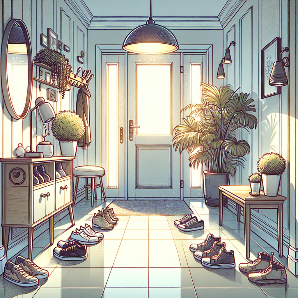 현관 정리, 집 들어오는 순간 피로 줄어드는 이유