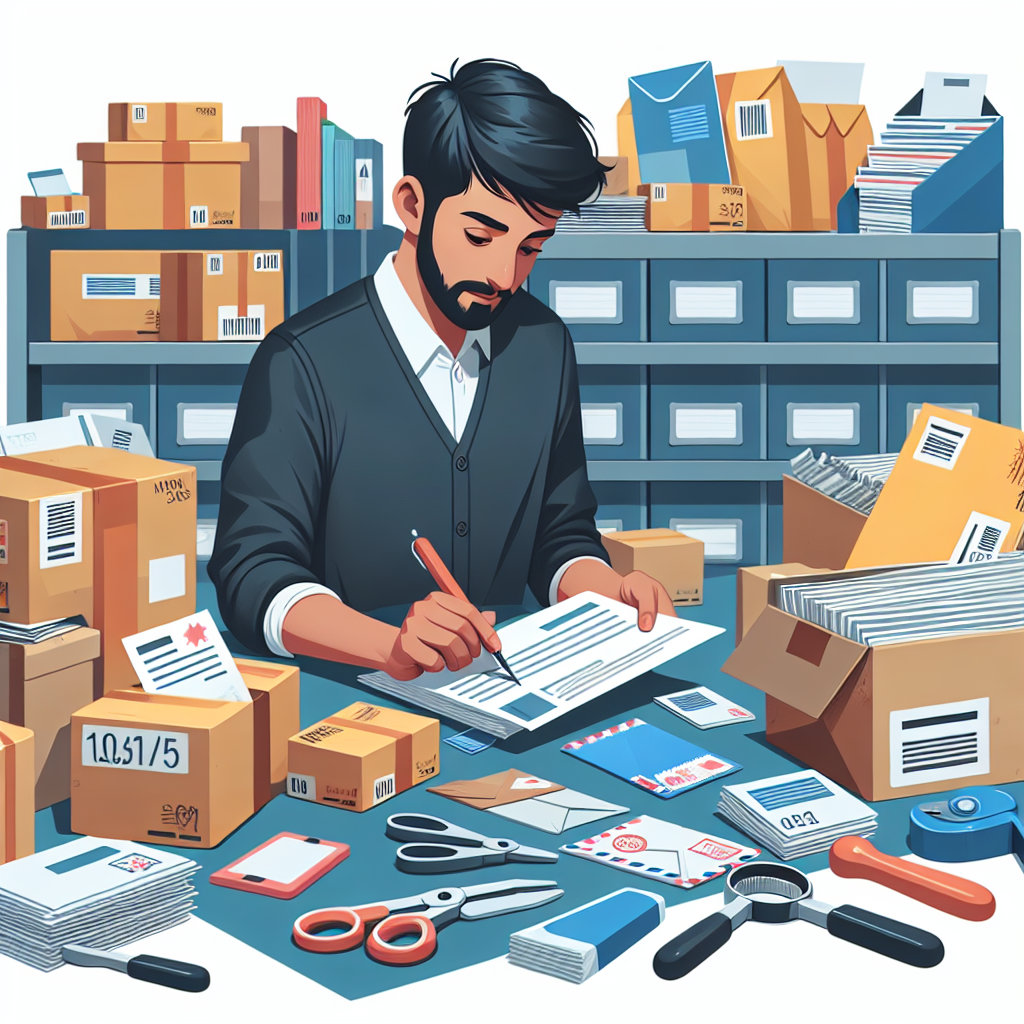 우편물 정리, 쌓이지 않게 처리하는 루틴