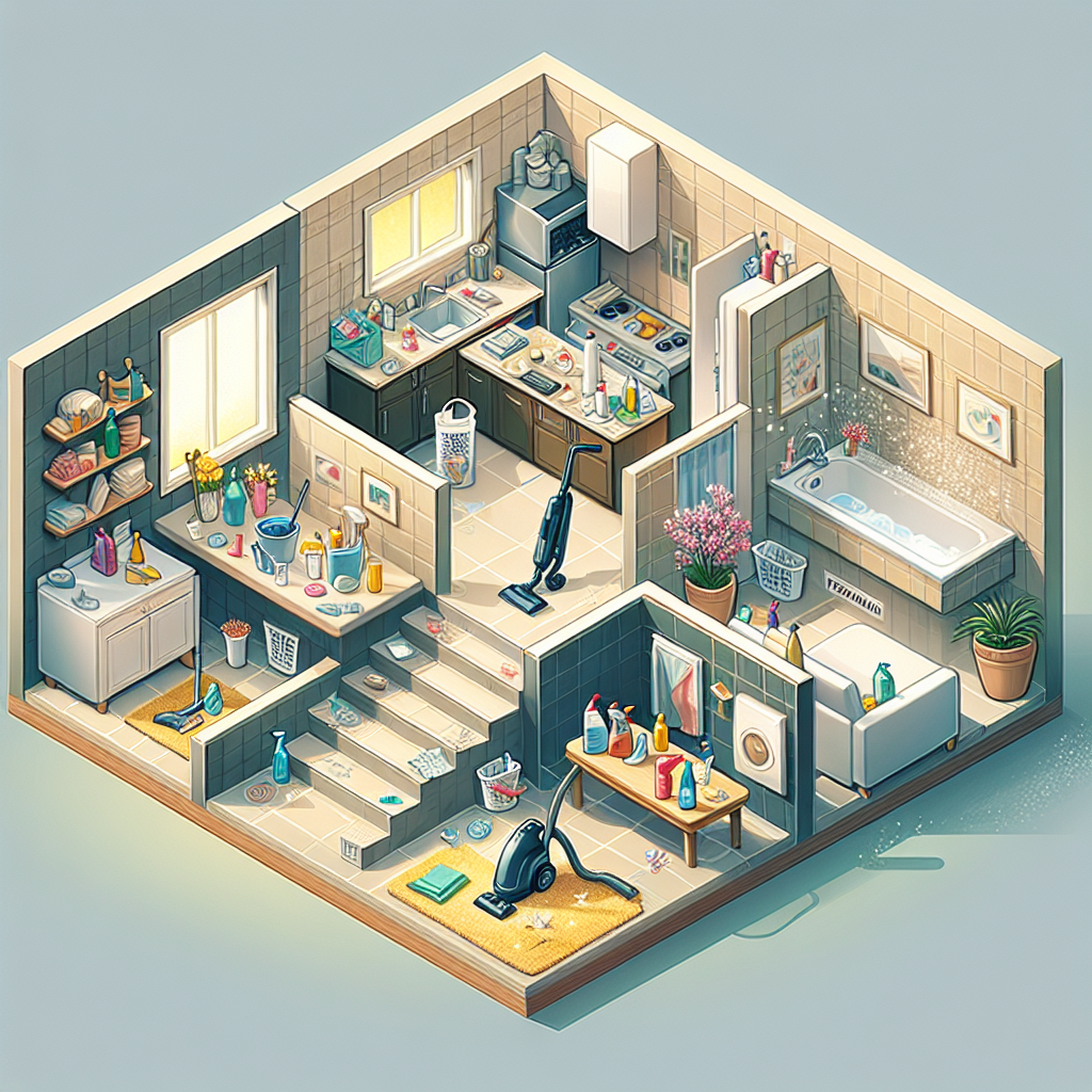 주말 청소 루틴, 평일이 편해지는 구조