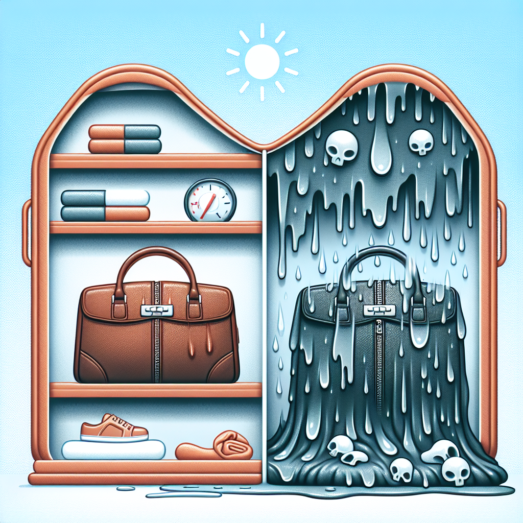 가죽 가방 습기 관리, 변형 줄어드는 보관법