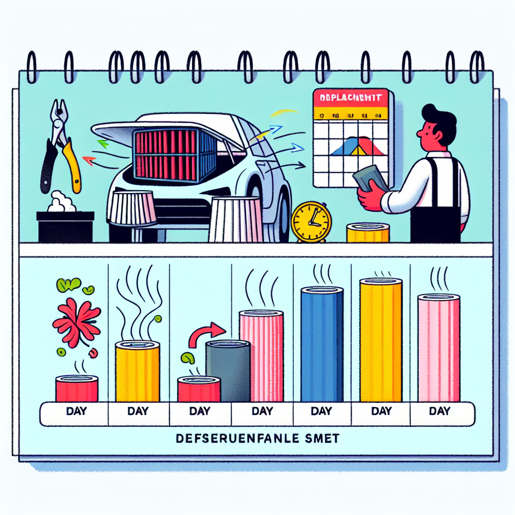 차량 에어컨 필터 교체, 냄새 줄어드는 주기