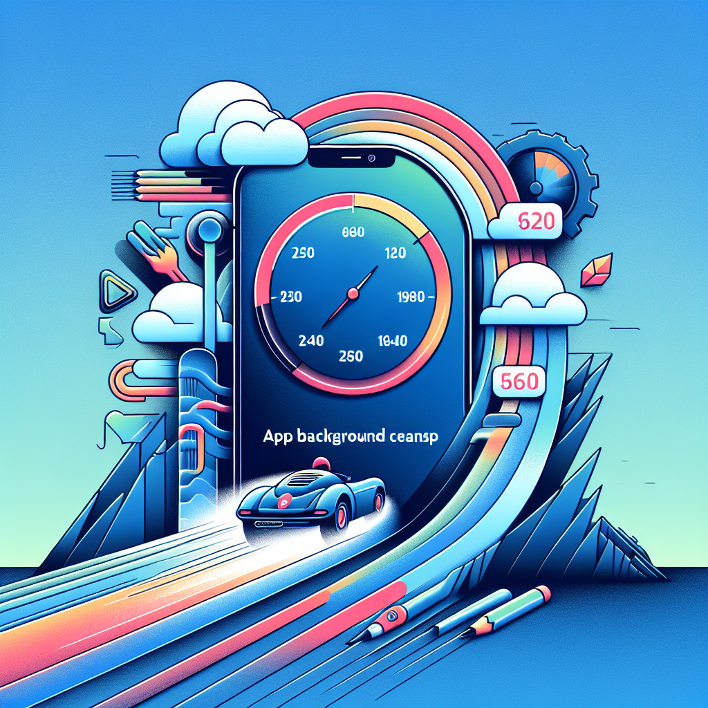 앱 백그라운드 정리, 속도 체감 달라지는 구조