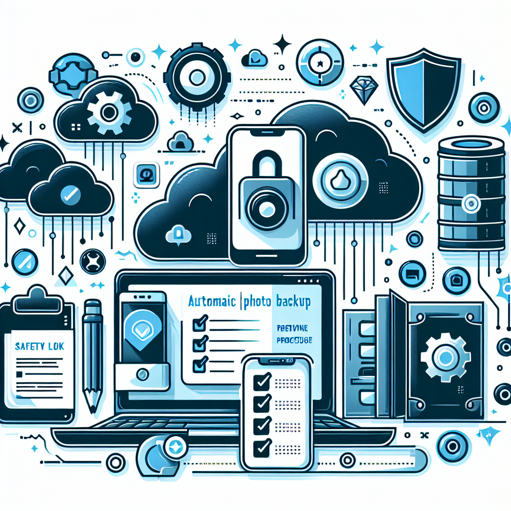 사진 자동 백업 설정, 분실 사고 대비되는 방법