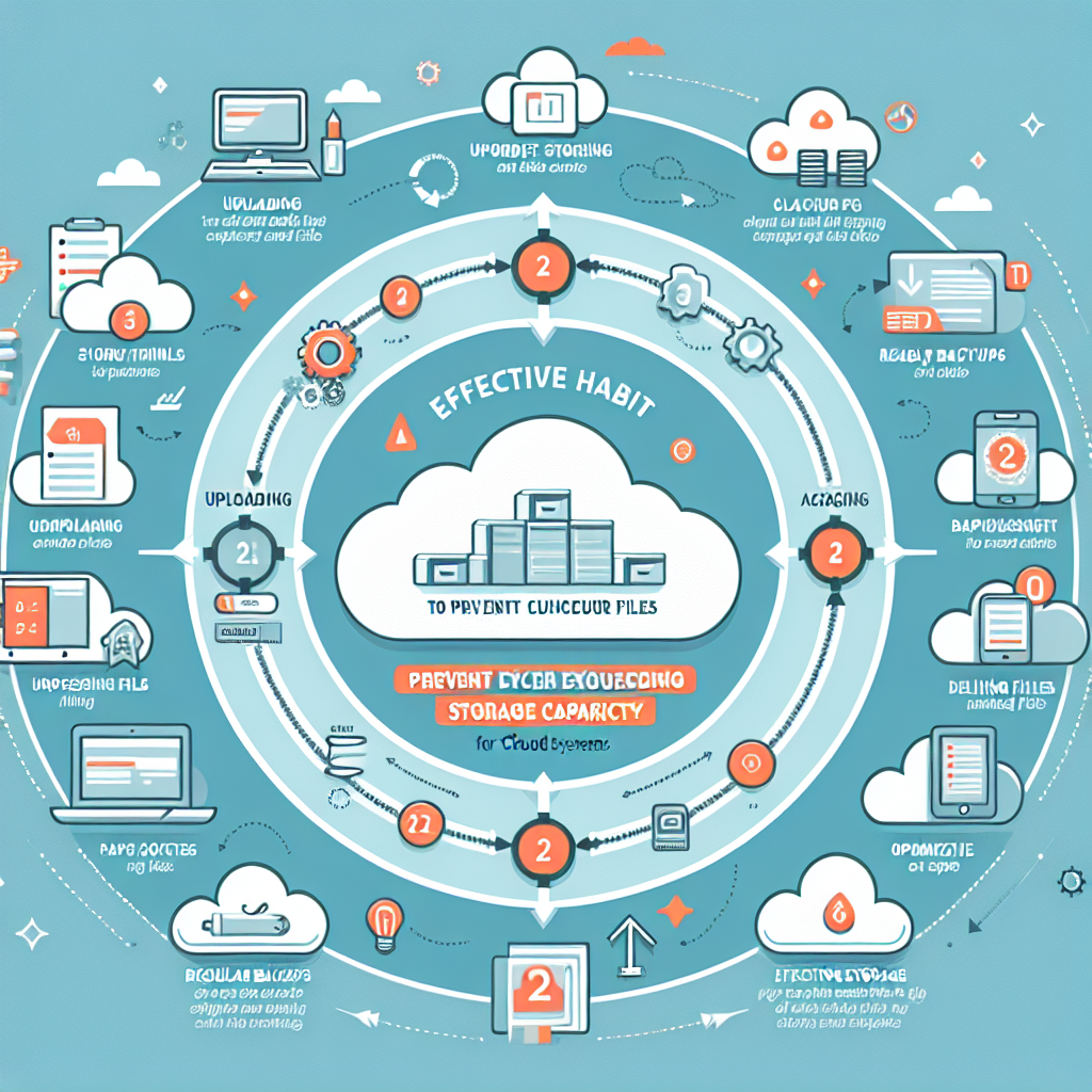 클라우드 정리 주기, 용량 초과 막는 습관