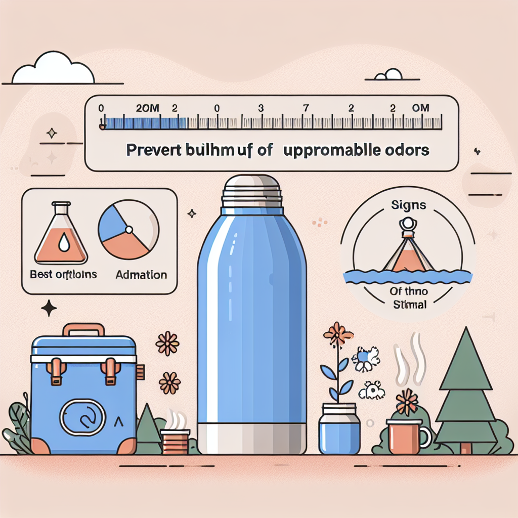 보온병 세척 타이밍, 냄새 축적 막는 기준