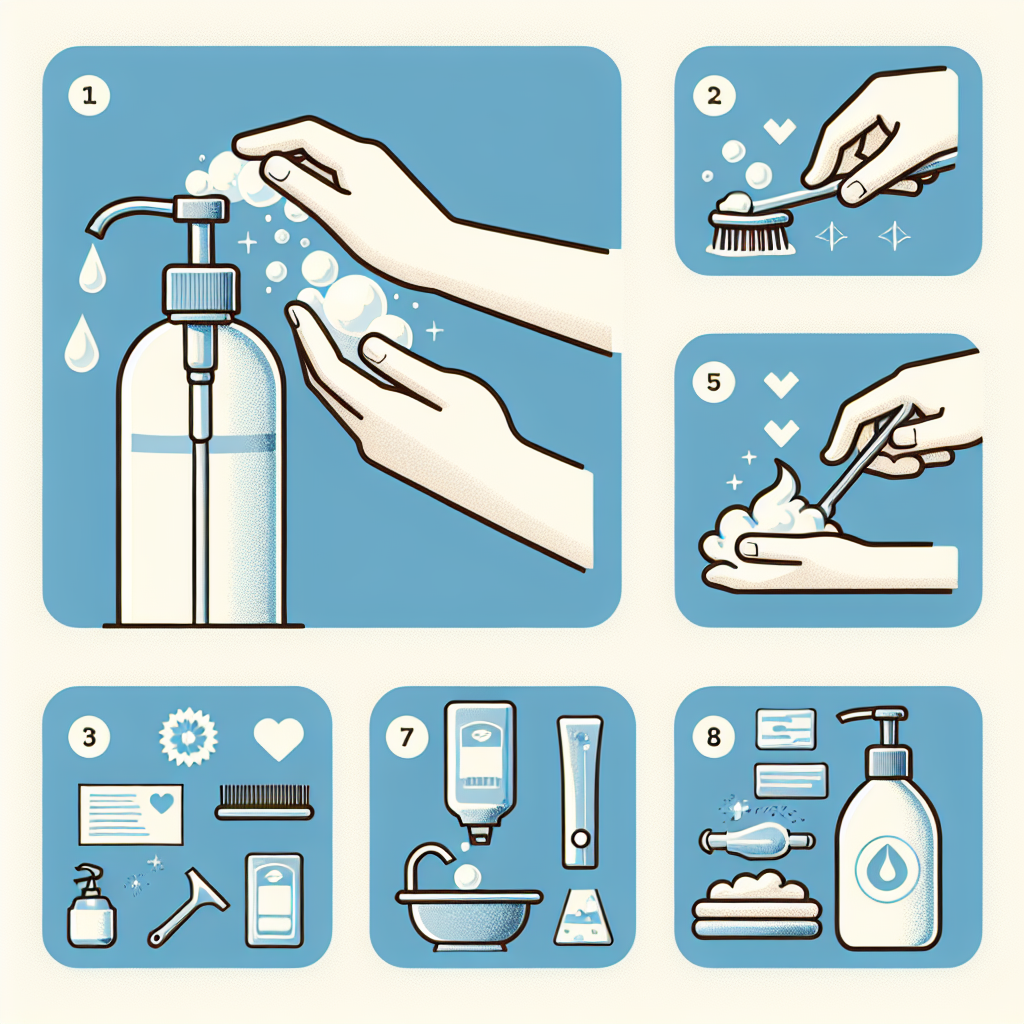샴푸 펌프 세척, 끈적임 줄어드는 관리법