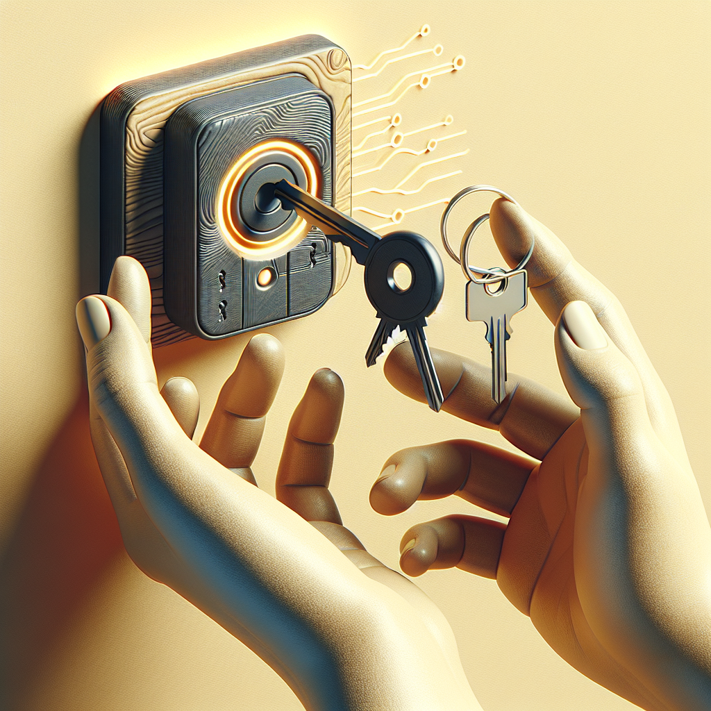 열쇠 고정 위치, 분실 확률 거의 0 만드는 방법