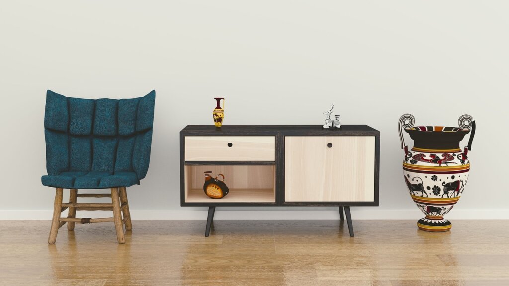 shoe cabinet interior with odor source diagram